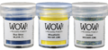 WOW Trios embossing powder kopen – kleursets voor heat embossing