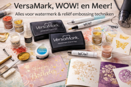 watermerk  stempelsets en embosspennen