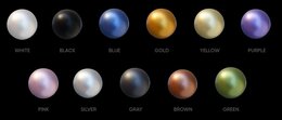 colored pearls
