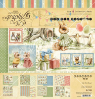 Graphic 45 Hip Hip Hooray Collectie – Feestelijk scrapbookpapier vol kleur en vintage charme