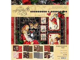 Graphic 45 Curiouser & Curiouser Collectie – Magisch scrapbookpapier geïnspireerd op Alice in Wonderland