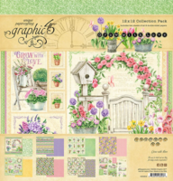 Graphic 45 Grow With Love Collectie – Botanisch scrapbookpapier vol bloemen en vintage charme