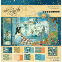 Graphic 45 – Dreamland: designpapier vol dromen, sterren en fantasie