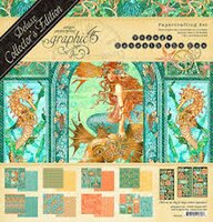 Graphic 45 – Voyage Beneath the Sea: onderwater scrap papier in turquoise oceaanstijl