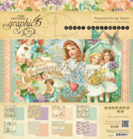 Graphic 45 – Sweet Sentiments collectie: romantisch scrapbooking papier in zachte kleuren
