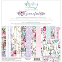 Mintay Graceful – elegant designpapier vol zachte bloemen en klassieke details
