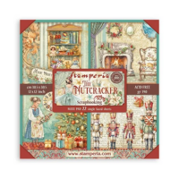 Klassiek kerstdesignpapier van Stamperia – Nutcracker vol nostalgie