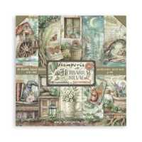 Stamperia Herbarium Silvae – Complete collectie natuurlijk designpapier en accessoires