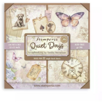 Ontdek de Stamperia Quiet Days collectie – Romantisch vintage scrapmateriaal om bij weg te dromen