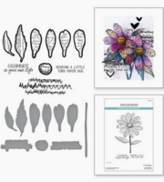 Spellbinders snijmallen plus stempelset
