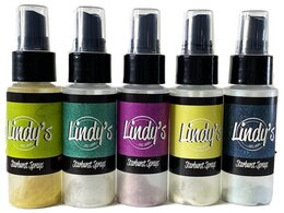 Lindy's Stamp Gang Starburst Sprays – sprankelende kleur voor mixed media en scrapbooking