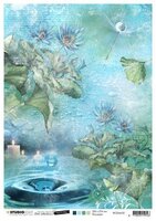 Studio Light Rice Paper – Rijstpapier voor Decoupage, Mixed Media en Creatieve Decoratie