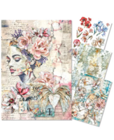 Ciao Bella Rice Paper – Italiaans Rijstpapier voor Decoupage, Mixed Media en Creatieve Decoratie