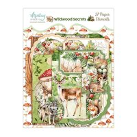 Wildwood Secrets Paper Elements- Mintay Papers