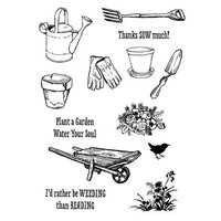 Claritystamp Garden Unmounted Clear Stamp Set kopen | Bloemen clear stamps