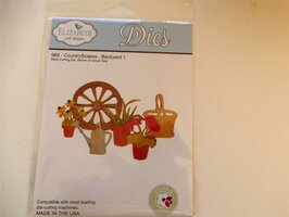 Elizabeth Craft Designs snijmal Countryscapes Backyard 1 988 kopen &ndash; landschap snijmal