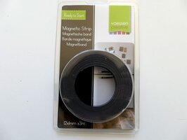 Vaessen Magneetband 12 x 1 mm &ndash; 3 meter