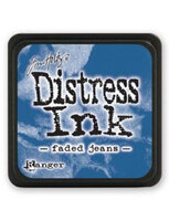  Distress Mini Ink Pad Faded Jeans ranger