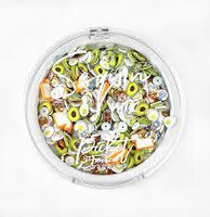 Picket Fence Sequins Avocado