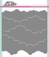 Stencil- Cloudy Skies