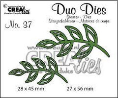 Crealies Duo Dies blaadjes nr. 5 CLDD 37