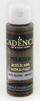 Cadence Premium Acrylverf &ndash; Burnt Umber (70 ml)
