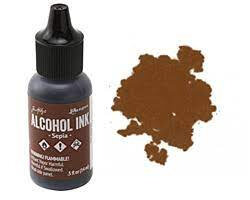 Ranger Tim Holtz Alcohol Ink Sepia 15ml