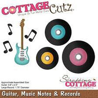 Cottage Cutz snijmal Music Notes &amp; Records