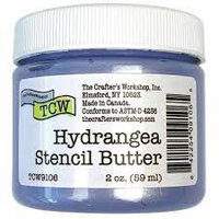 TCW Stencil Butter Hydrangea