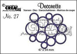Crealies Die Cut All Circles CLDR27 &ndash; Onmisbare Cirkels Snijmal voor Kaarten Maken
