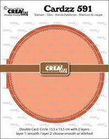 Crealies Double Snijmal Cardzz Card Round CLCZ591 &ndash; Maak Unieke Ronde Kaarten