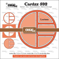 Crealies snijmal frame &amp; inlay Larissa