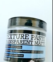 Ranger Texture Paste Transparant Mat 88 ml &ndash; Transparante Structuurpasta voor Mixed Media