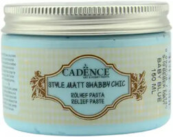 Cadence Shabby Chic Relief Pasta &ndash; Babyblauw