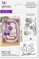 Gemini Clearstamp &amp; Snijmal Fragrant Sweet Pea