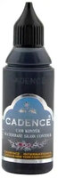 Cadence glas en porseleinverf conteur sivah black