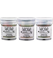 WOW! Trios Dappled Effects Fruit &amp; Nut &ndash; 3 Kleuren Embossing Poeder Set
