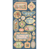 Graphic 45 Chipboard &ndash; Cottage Life Collection