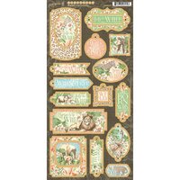  Chipboard &ndash; Wild &amp; Free Collection- Graphic 45