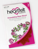 Friendship Rose Heart bundel