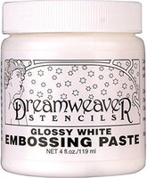 Dreamweaver Embossing Paste &ndash; Glossy White