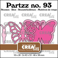 Crealies Butterfly B Large Snijmal Kopen &ndash; Prachtige Vlinder voor Kaarten en Scrapbooking