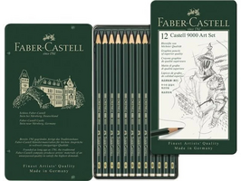 Faber-Castell 9000 potlodenset 12-delig &ndash; keuze uit Design Set of Art Set