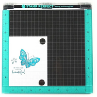 Stamp Perfect &ndash; stempelhulp 25,4 x 25,4 cm voor nauwkeurig stempelen