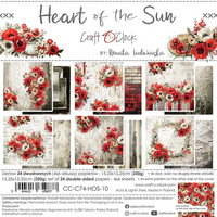   Paper Pad 6x6 - Heart of the Sun &ndash; Craft O Clock