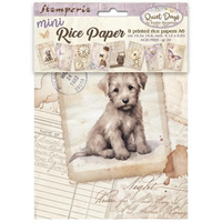 🌿 Quiet Days A6 Mini Rice Paper &ndash; Stamperia 