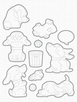 Woof Pack bundel kopen &ndash; MFT stempel + snijmal set met 10% korting
