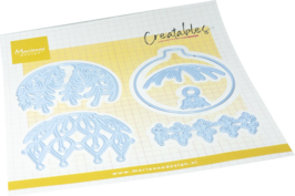 Marianne Design Creatables LR0967 Ronde Kerstballe