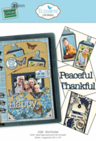Elizabeth Craft Designs Delightful Discovery Die Slot Pocket (2338) &ndash; Snijmal voor Pocket Planners, Journals en Mini Albums