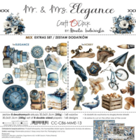 Craft O&rsquo;Clock Mr. &amp; Mrs. Elegance Extras Knipset Mix 